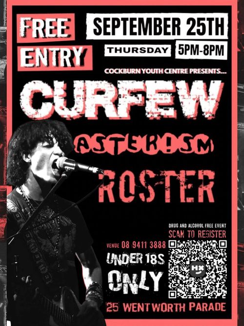 Curfew, Asterism, Roste